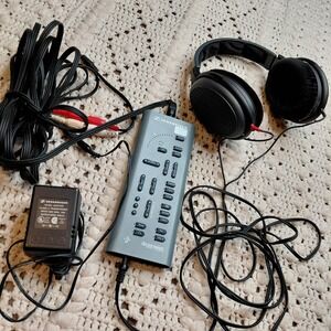 Sennheiser DSP Pro-120 Dolby Surround Unit & HD 580 Precision Headphones Adapter